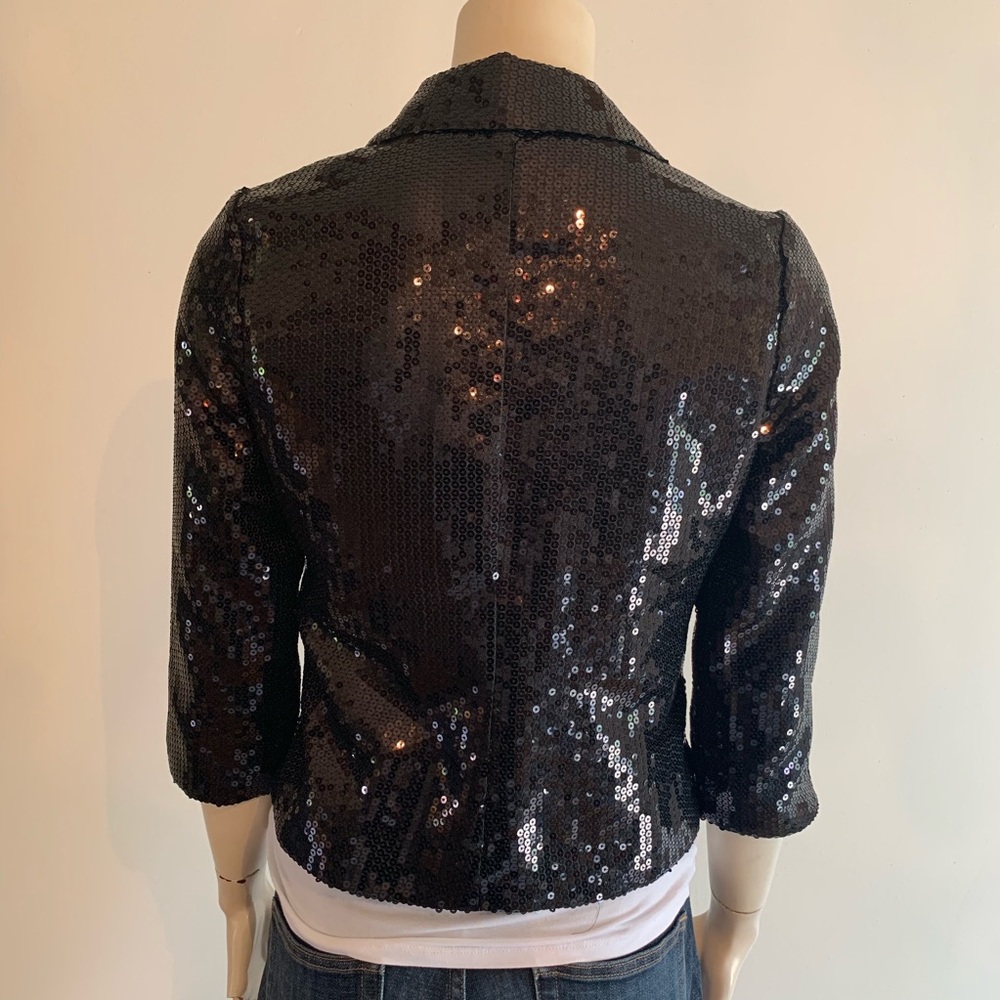 Black Sequin Jacket - image 4